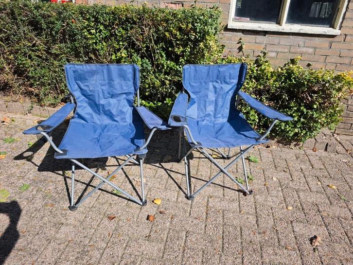 Camping stoelen., Caravans en Kamperen, Kampeermeubelen, Zo goed als nieuw, Campingstoel, Ophalen
