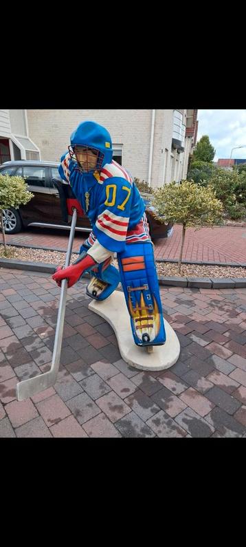 Ijshockey speler Beeld Levensecht Xxl  beschikbaar voor biedingen