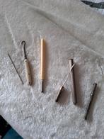 Antieke Naaispullen Set - Diverse Gereedschappen, Ophalen of Verzenden