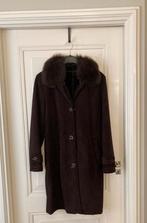 Chique donkerbruine jas Dana Buchman rn 94468 maat L 40 42, Ophalen of Verzenden, Zo goed als nieuw, Maat 38/40 (M), Bruin