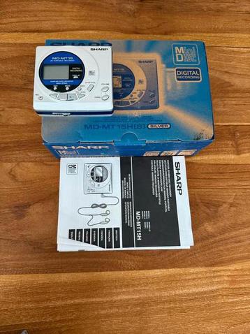 Sharp MD-MT15 Minidisc Recorder incl 13x minidisc beschikbaar voor biedingen