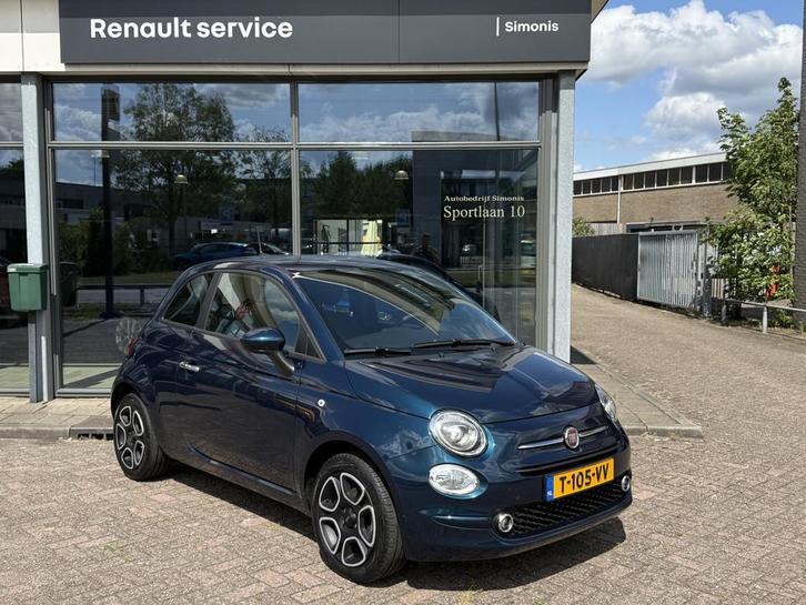 Fiat 500 1.0 Hybrid Club Cruise Control, P. Sensoren Aut. Ai, Auto's, Fiat, Bedrijf, Te koop, ABS, Airbags, Airconditioning, Alarm