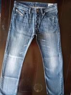 CLASSIC VINTAGE DIESEL LARKEE REGULAR STRAIGHT DESTROY 32/32, Ophalen of Verzenden, Zo goed als nieuw, Blauw, W32 (confectie 46) of kleiner