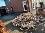 Tekoop mooie stukken eiken openhaardhout, Tuin en Terras, Haardhout, 6 m³ of meer, Ophalen of Verzenden, Blokken