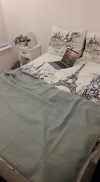 Tweepersoonsbed met 4 opberglades 140x200 (Brimnes - Ikea), Ophalen, Wit, Tweepersoons, 140 cm