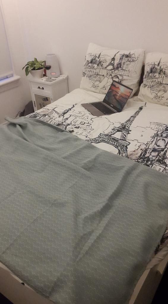 Tweepersoonsbed met 4 opberglades 140x200 (Brimnes - Ikea), Huis en Inrichting, Slaapkamer | Bedden, Zo goed als nieuw, Tweepersoons