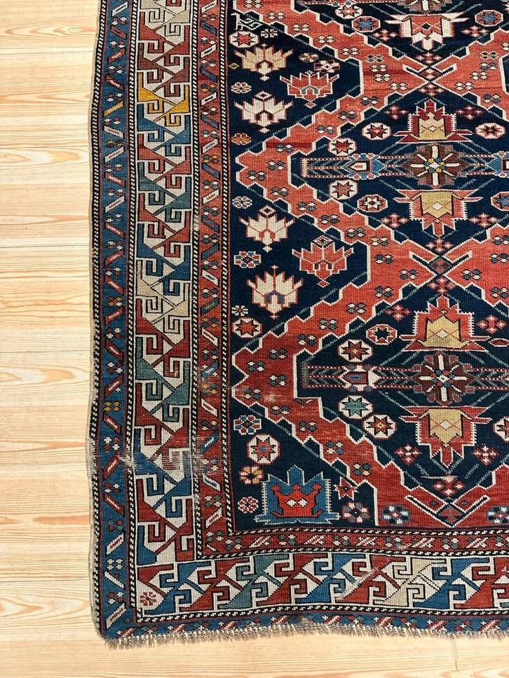 Antik Perzisch Tapijt Shirvan ( Antique ) 190 x 124 cm, Huis en Inrichting, Stoffering | Tapijten en Kleden, Zo goed als nieuw
