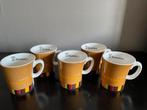 5 Douwe Egberts senseo mokken, Ophalen of Verzenden, Zo goed als nieuw, Overige stijlen, Kop(pen) en/of Schotel(s)