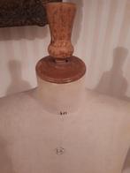 Antiek brocante paspop Buste Girard Paris, Ophalen of Verzenden