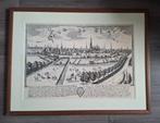 Oude reproductie van Gezicht op Gouda, Antiek en Kunst, Kunst | Etsen en Gravures, Ophalen of Verzenden