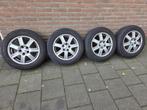 Michelin winterbanden 185/60R15 op lichtmetalen velg, Auto-onderdelen, Ophalen, Gebruikt, 15 inch, Banden en Velgen