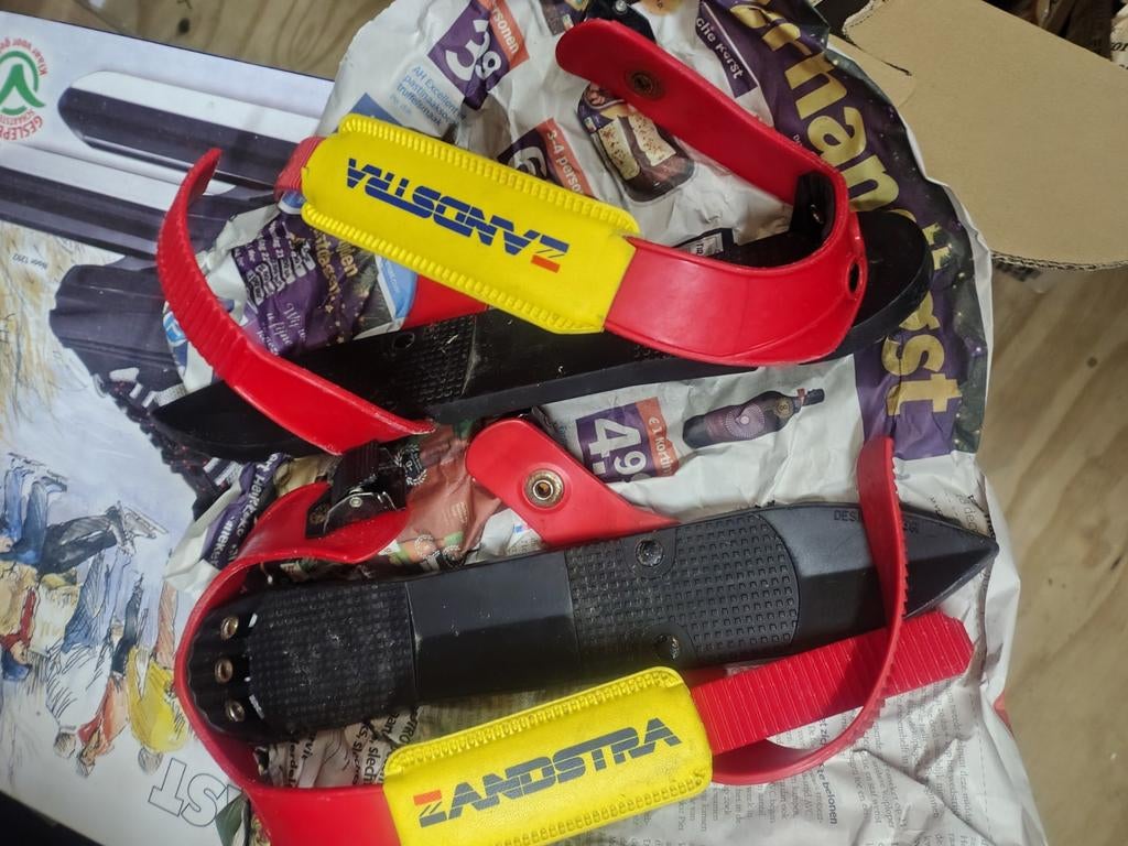 Zandstra schaatsen, Ophalen, Gebruikt, Noren, Zandstra