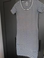 Gestreept jurkje maat 36 (S), Blauw, Yessica, Ophalen of Verzenden, Knielengte