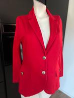 Helena hart mooie rode blazer jasje maat M zgan, Maat 38/40 (M), Zo goed als nieuw, Jasje, Rood