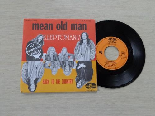 Kleptomania – Mean Old Man, Cd's en Dvd's, Vinyl Singles, Zo goed als nieuw, Single, Rock en Metal, 7 inch, Ophalen of Verzenden