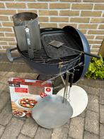 Weber 47 cm houtskoolbarbecue (incl. veel toebehoren), Ophalen, Zo goed als nieuw, Weber, Met accessoires