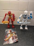 Bionicle Inika Jaller en Matoro Sets 8728 & 8732, Ophalen of Verzenden, Gebruikt, Complete set, Lego