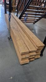 Recycled teak planken vlonder planken 340 cm, Ophalen, Minder dan 25 mm, Nieuw, Plank