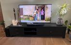 TV meubel, Ophalen, Eikenhout, Zo goed als nieuw, 200 cm of meer