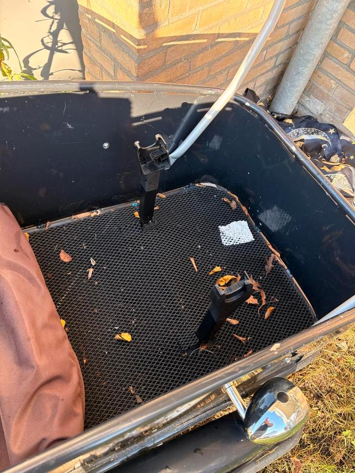 Johnny Loco Bakfiets (Niet Elektrisch) met Maxi Cosi Drager, Fietsen en Brommers, Fietsen | Bakfietsen, Gebruikt, Johnny Loco