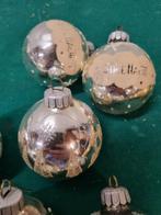 kerstballen stille nacht en trein vintage [a832], Ophalen of Verzenden