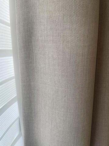 Verduisterend gordijn beige 260 x 103 cm (hxb) NIEUW beschikbaar voor biedingen