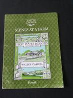Walter Caroll. Scenes at a farm. First piano lessons. Jones, Gebruikt, Klassiek, Overige soorten, Ophalen of Verzenden