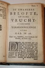Ralph Erskine - De zwangere belofte (1742), Boeken, Godsdienst en Theologie, Ophalen of Verzenden, Gelezen, Christendom | Protestants
