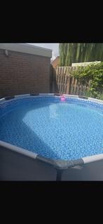1 x gebruikt zwembad rond, Tuin en Terras, Ophalen of Verzenden, Zo goed als nieuw