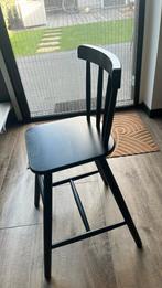 Ikea kinder eetstoel zwart, Ophalen, Gebruikt