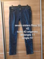 Seven sisters flexy jeans maat 32(42) stretch jeans, Kleding | Dames, Ophalen of Verzenden, W33 - W36 (confectie 42/44), Gedragen