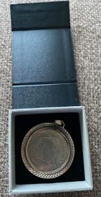 Zilveren hanger van 10 gulden munt Juliana 1970 € 85,00, Overige voorstellingen, Ophalen of Verzenden, Zo goed als nieuw, Zilver