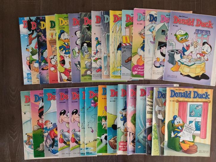 Donald Duck, losse nummers 2003-2006, Boeken, Stripboeken, Gelezen, Meerdere stripboeken, Ophalen of Verzenden