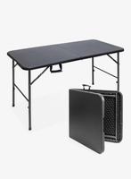 120x60 cm Inklapbare tafel zwart, Ophalen, Nieuw, Campingtafel