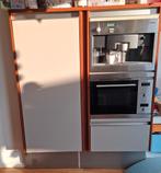 Keukenblok met koffiezetapparaat, koelkast en oven., Ophalen, Gebruikt, 150 tot 200 cm, 150 tot 200 cm
