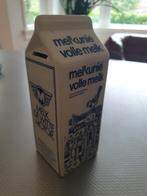 Spaarpot van de Melkunie (volle melk) van porselein, Verzamelen, Spaarpotten, Ophalen of Verzenden, Zo goed als nieuw