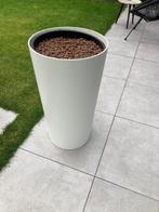 Vaas / plantenbak wit kunstof, Huis en Inrichting, Woonaccessoires | Vazen, Ophalen, Kunststof, Gebruikt, Wit