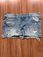 Hollister Jeans Rokje maat 1 (36 used look spijkerrokje), Blauw, Ophalen of Verzenden, Maat 36 (S), Gedragen