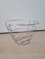 RVS fruitschaal, Ophalen of Verzenden, Zo goed als nieuw, Rond, Overige materialen