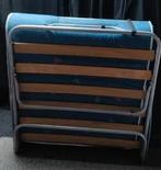 1 persoons strecher bed/opklapbed, Ophalen, 90 cm, Zo goed als nieuw, 200 cm