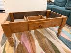 Onderstel grenen salontafel, Ophalen, Gebruikt, 100 tot 150 cm, 50 tot 100 cm