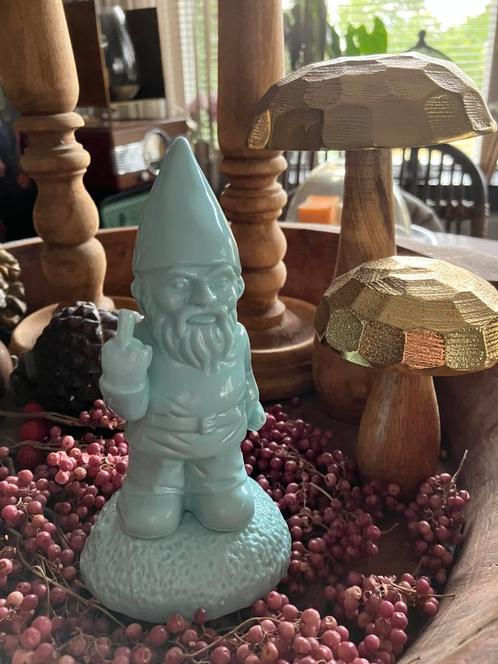Geinige kabouter ( kunststof ), Huis en Inrichting, Woonaccessoires | Overige, Ophalen of Verzenden