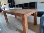 Teakhouten Eettafel - Vierkant en Robuust, Huis en Inrichting, Tafels | Eettafels, Gebruikt, Teakhout, 150 tot 200 cm, Modern