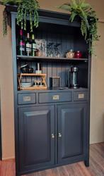 Trendy buffetkast koffiekast wijnkast, Ophalen of Verzenden, Zo goed als nieuw