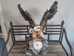 Prachtige adelaar klok 42 cm hoog, Ophalen, Zo goed als nieuw