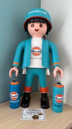 Porsche GULF playmobil XXL pop incl certificaat, Verzamelen, Merken en Reclamevoorwerpen, Ophalen, Zo goed als nieuw, Reclamebord