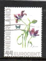 ‹(•¿•)› nl # i0681 vlinder en plant, Postzegels en Munten, Postzegels | Nederland, Verzenden, Na 1940, Gestempeld