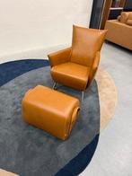 Nieuw Label van den Berg Cheo Fauteuil Novino leer Gin Poef, Nieuw, Ophalen of Verzenden, Label, Leer