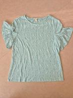 Esprit blouse turquoise wit maat EU M, Maat 38/40 (M), Blauw, Ophalen of Verzenden, Zo goed als nieuw