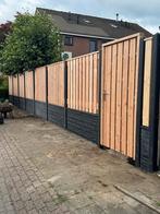 Schutting plaatsen begint v.a €90 p/m incl plaatsen, Tuin en Terras, Schuttingen, Ophalen, 1 tot 2 meter, 6 meter of meer, Nieuw